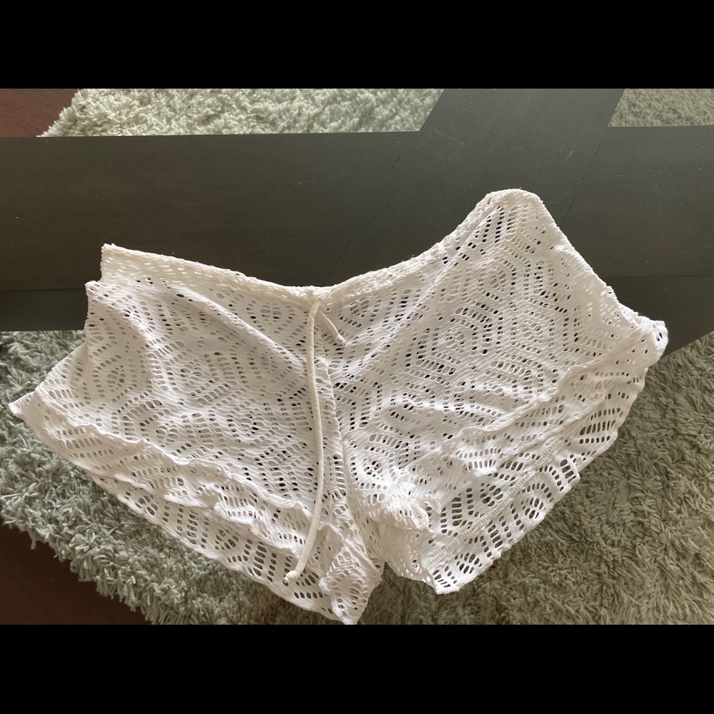 Lightweight cover up shorts
